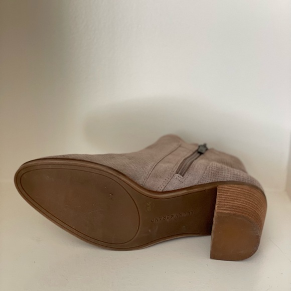 Lucky Brand Ponic Suede Ankle Boots 10 M - Picture 10 of 12